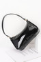 Patent Vegan Leather Chain Shoulder Bag