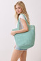 Round Bottom Handmade Strap Woven Straw Tote Bag