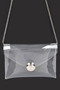 Transparent Metal Buckle Clutch