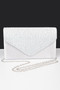 Rhinestone Satin Party Clutch