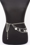 Seashell Starfish Layered Chain Belt