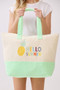 Hello Summer Terry Tote​