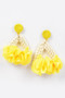 Flower Bamboo Earring