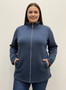 Onque Casual Plus Size Textured Jacket​