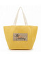 2 In 1 Shoulder & Bucket Style Vintage Canvas Tote