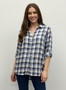 Erika Plaid Blouse