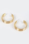 Triple Hoop Earring