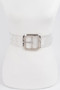 Transparent Metal Buckle Belt​