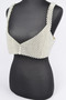 Faux Pearl Bralette