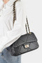 Wide Quilted Shoulder Bag