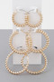 Multi Wrapped Hoop Earrings Set