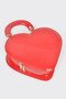 Enamal Heart Shape Crossbody Bag
