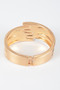 Metal Spring Hinge Cuff Bracelet​​