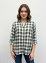 Erika Plaid Blouse​