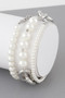 Multi Pearl Chain Bracelet