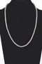 Rhinestone Chain Layered Necklace 60Cm
