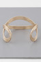 Twisted Open Cuff Bracelet