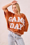 BiBi Gameday Patchwork Stitch Detail French Terry Top