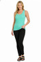 Zenana Ribbed Scoop Neck Tank Top
