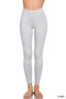 Zenana Premium Cotton Full Length Leggings