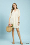 Umgee Cotton Gauze Mini Dress