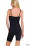 Zenana Ribbed Seamless Bodysuit