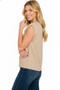 Zenana Round Neck Viscose Sweater Vest