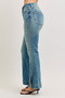 Judy Blue High Waist Vintage Wash Flare Jeans