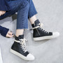 Casual high-top espadrilles