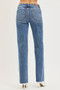 RISEN Tummy Control 4 Way Stretch Mid Rise Straight Jeans