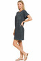 Zenana Premium Cotton Washed T-Shirt Dress