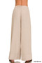Zenana Woven Airflow Drawstring Pants