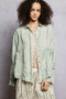 POL Embroidery Button Down Long Sleeve Shirt