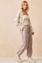 BiBi Side Lines Leopard Track Pants
