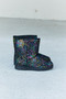 Forever Link Multicolored Sequin Snow Boots