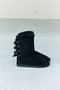 Forever Link Bow Detail Faux Suede Leather Snow Boots