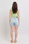 Judy Blue Full Size 2 Button Denim Shorts with Pockets Plus Size