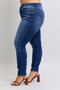 Judy Blue Full Size Washed Thermal Skinny Jeans Plus Size