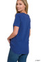 Zenana V-Neck Short Sleeve T-Shirt