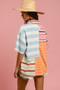 BiBi Mix And Match Stripe Color Block Shirt