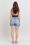 Judy Blue Mid Rise Denim Shorts