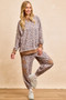 BiBi Leopard Printed French Terry Sweatshirt