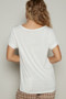 POL Basic V-Neck Short Sleeve T-Shirt