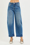 RISEN Slouchy Cropped Barrel Jeans