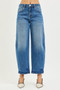 RISEN Slouchy Cropped Barrel Jeans