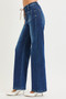 RISEN Full Size High Rise Wide Leg Jeans with Front Tie Detail Plus Size