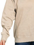 Zenana Acid Washed Fleece Sweatshirt with Side Rib