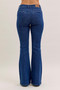Judy Blue High Waist Flare Jeans with Front Patch Pockets
