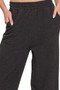 Zenana Cotton Slub Wide Leg Pants