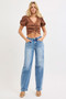 RISEN High Rise Wide Baggy Jeans